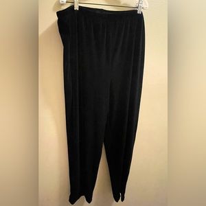 Unbranded Velvet Straight Leg Comfortable Pants - Women’s Size 16w - 28" Inseam